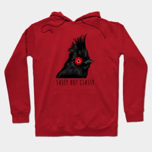 Sassy but Classy Black Cardinal Hoodie